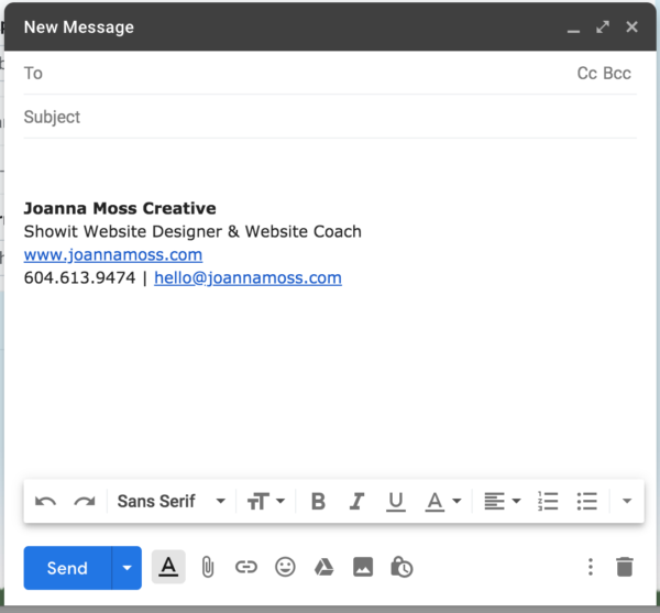 custom email address and gsuite