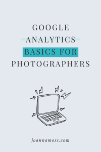 Google analytics basics for photographers