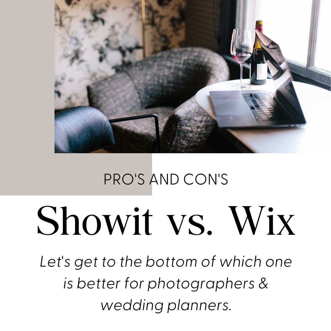 Showit vs Wix for Photographers