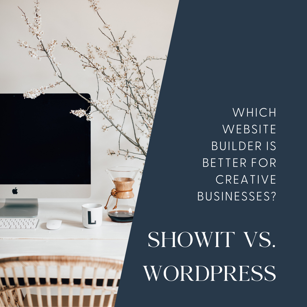 Showit vs Wordpress for photographers