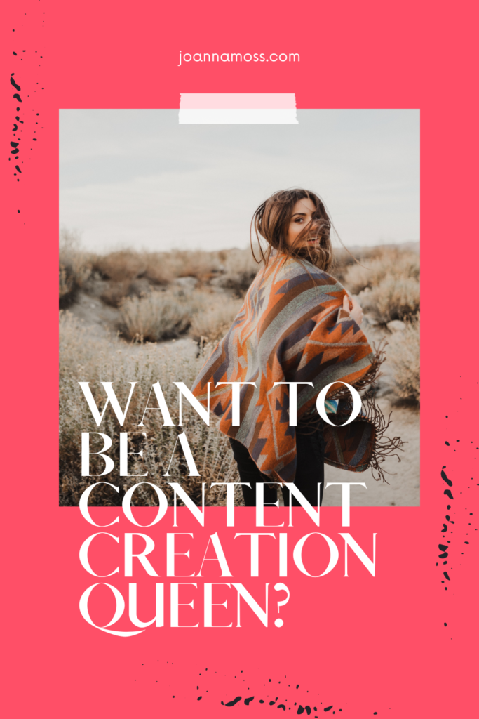 Content creation queen