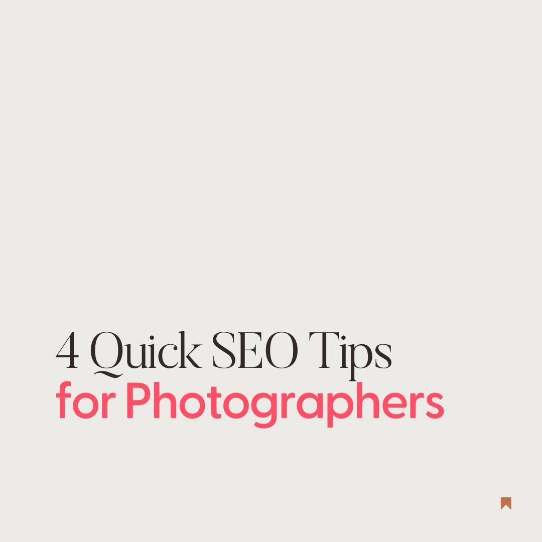 Seo for photographers