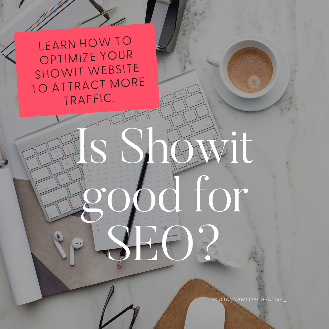 is showit good for seo