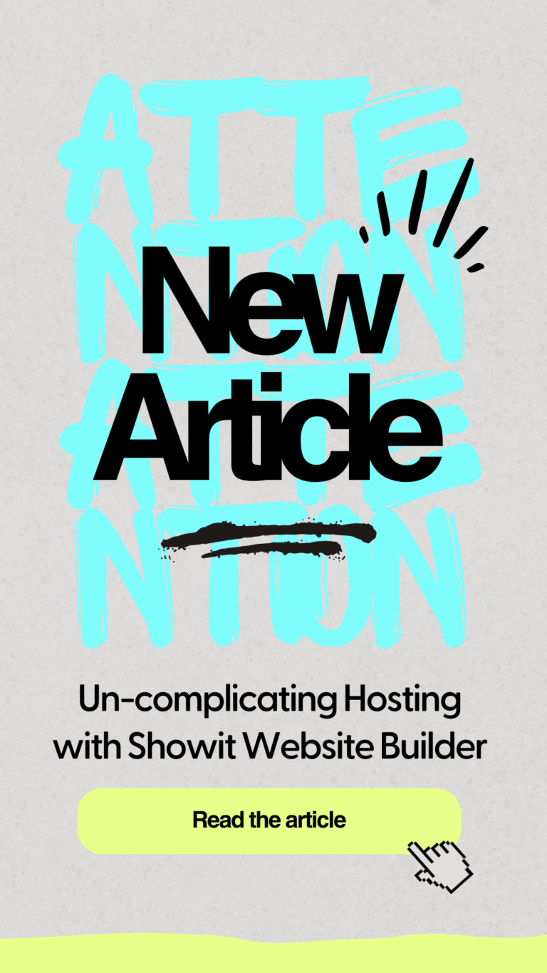 Uncomplicating hosting with showit website builder joanna moss creative