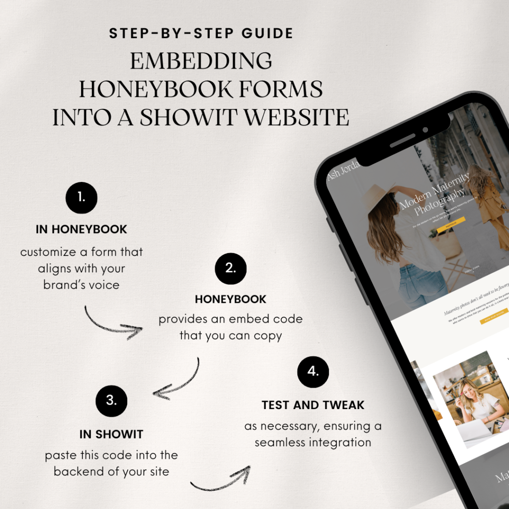 honeybook and showit